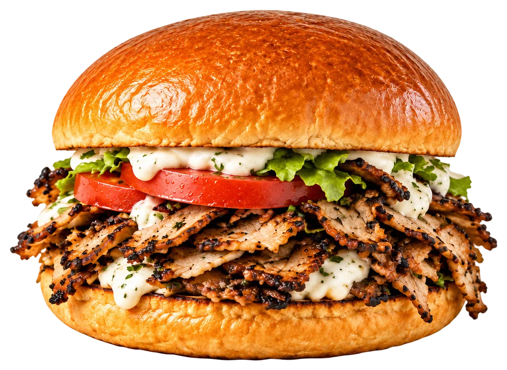 Beef Shawarma Burger