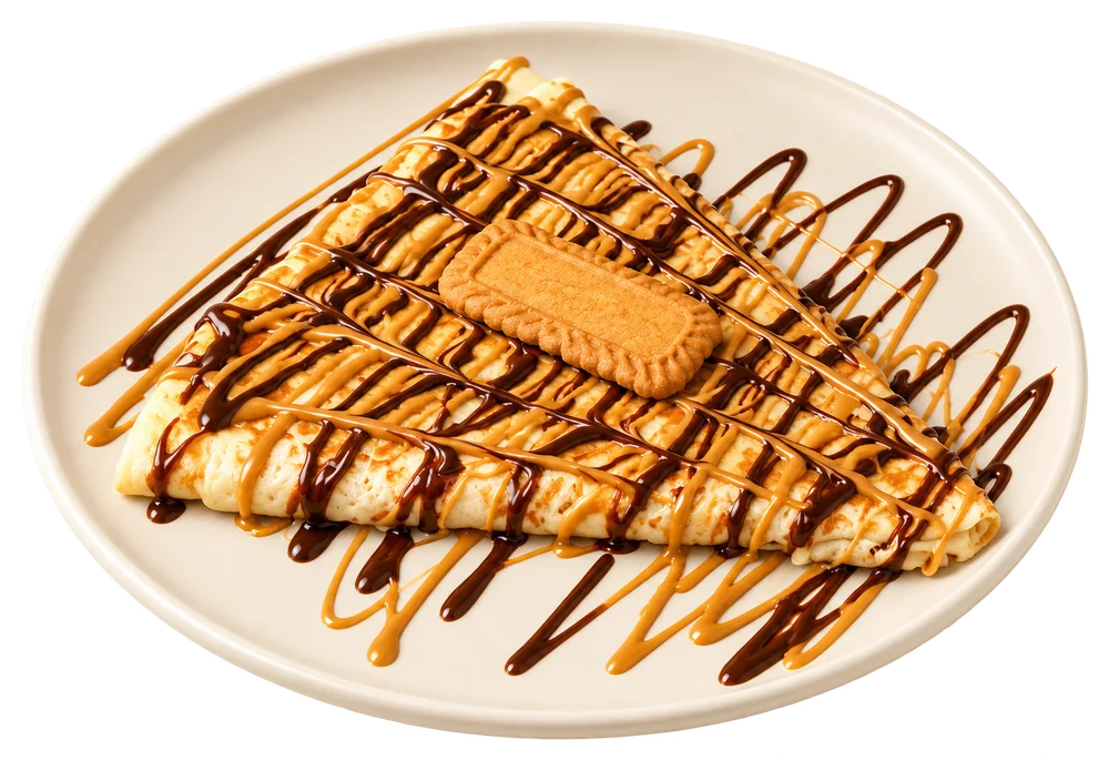 Lotus Biscoff Crepe