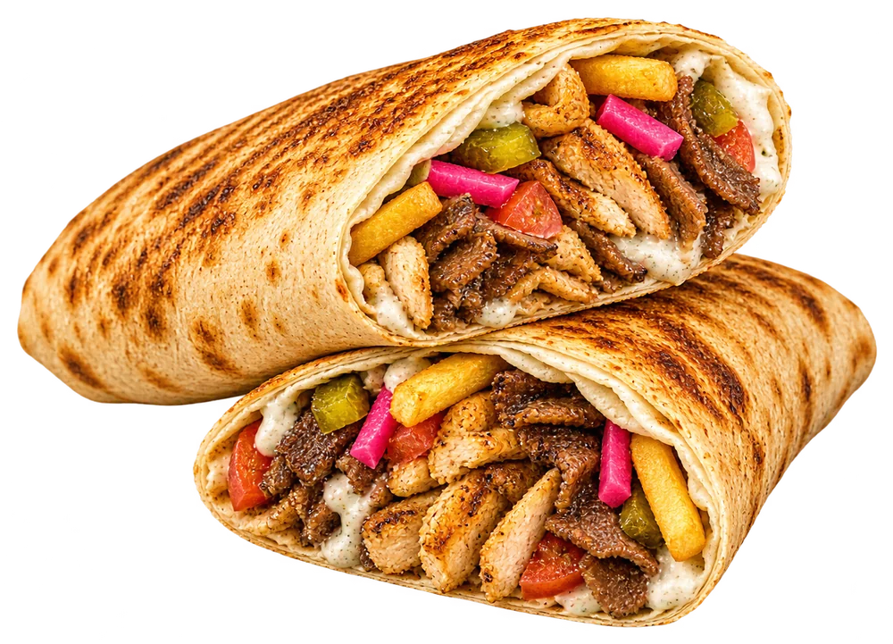 Mix Shawarma Wrap